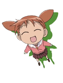 Waving sticker